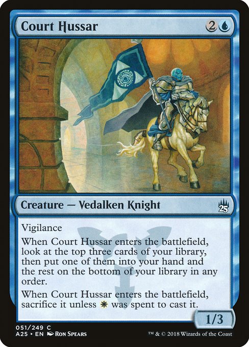 Court Hussar (51) [Masters 25]