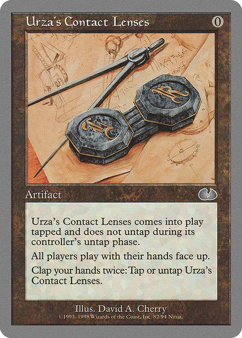 Urza's Contact Lenses (82) [Unglued]
