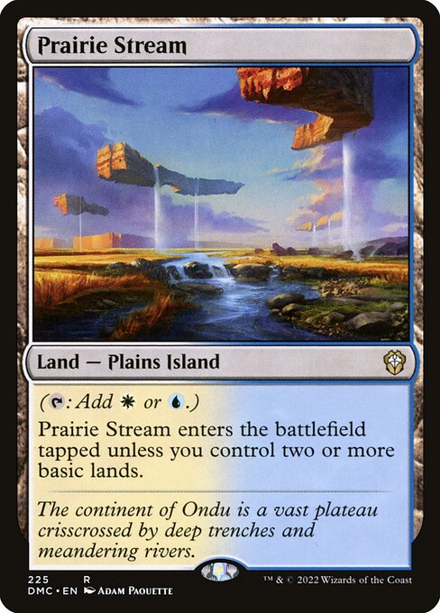 Prairie Stream (225) [Dominaria United Commander]
