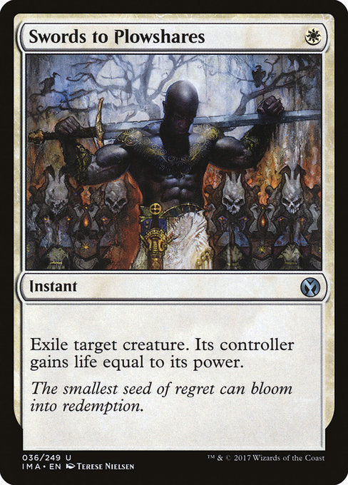 Swords to Plowshares (36) [Iconic Masters]