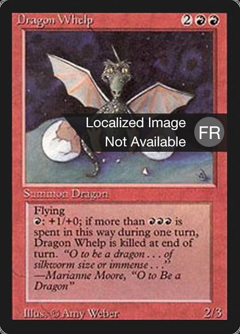 Dragon Whelp (143) [Foreign Black Border]