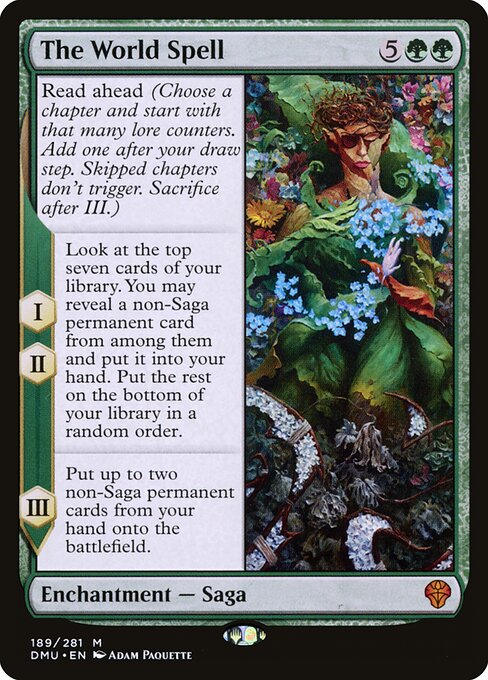 The World Spell (189) [Dominaria United]