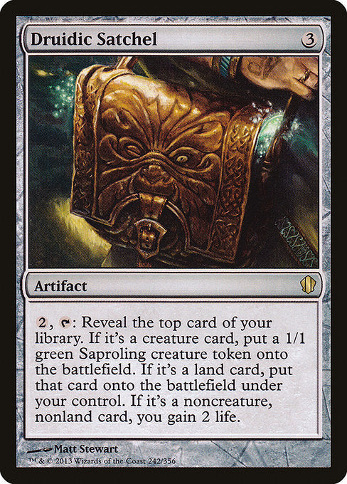 Druidic Satchel (242) [Commander 2013]