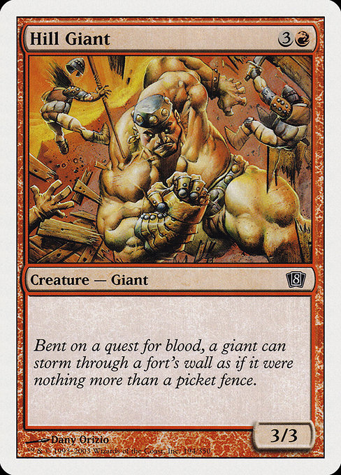 Hill Giant (194) [Eighth Edition]