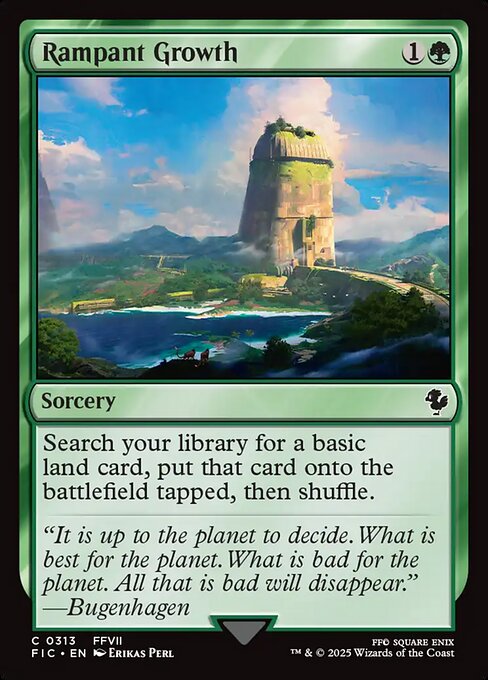 Rampant Growth (313) [Final Fantasy Commander]