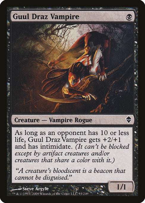 Guul Draz Vampire (93) [Zendikar]