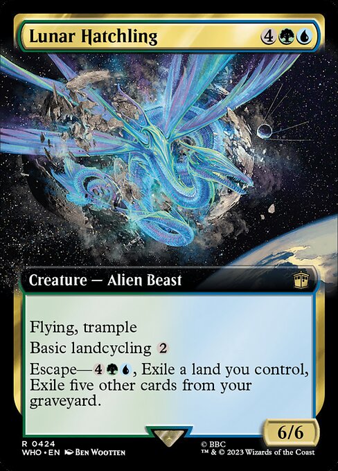Lunar Hatchling (424) [Doctor Who] [Extended Art]