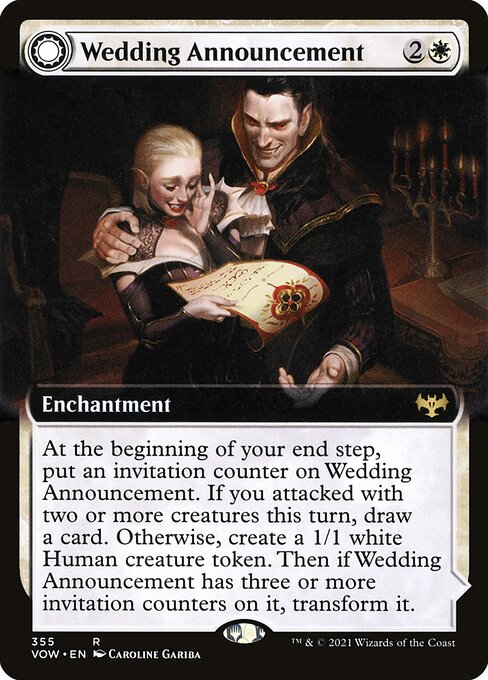Wedding Announcement // Wedding Festivity (355) [Innistrad: Crimson Vow] [Extended Art]