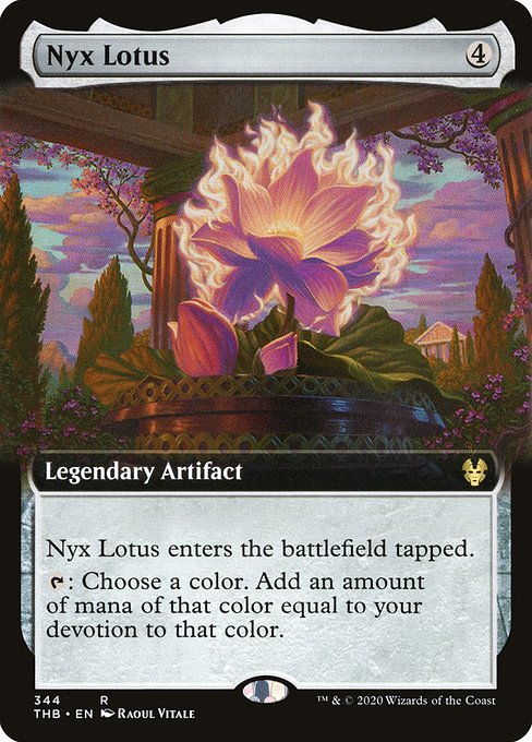 Nyx Lotus (344) [Theros Beyond Death] [Extended Art]