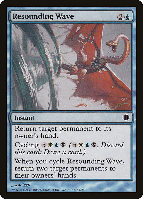 Resounding Wave (54) [Shards of Alara]