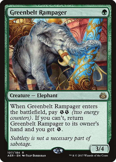 Greenbelt Rampager (107) [Aether Revolt]