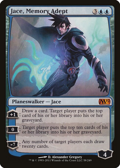 Jace, Memory Adept (58) [Magic 2012]