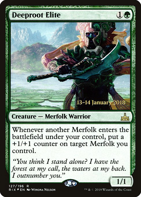 Deeproot Elite (127s) [Rivals of Ixalan Promos]