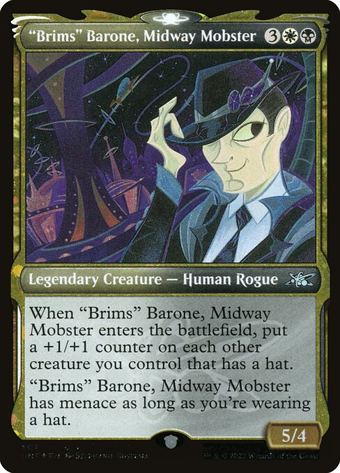 "Brims" Barone, Midway Mobster (507) [Unfinity] [Showcase]