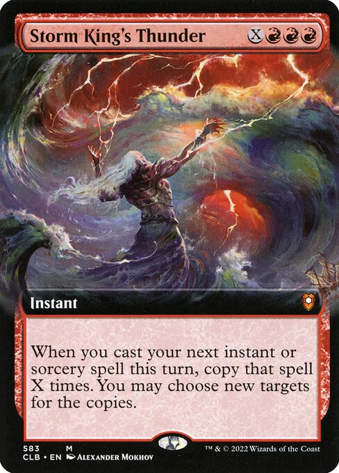 Storm King's Thunder (583) [Commander Legends: Battle for Baldur's Gate] [Extended Art]