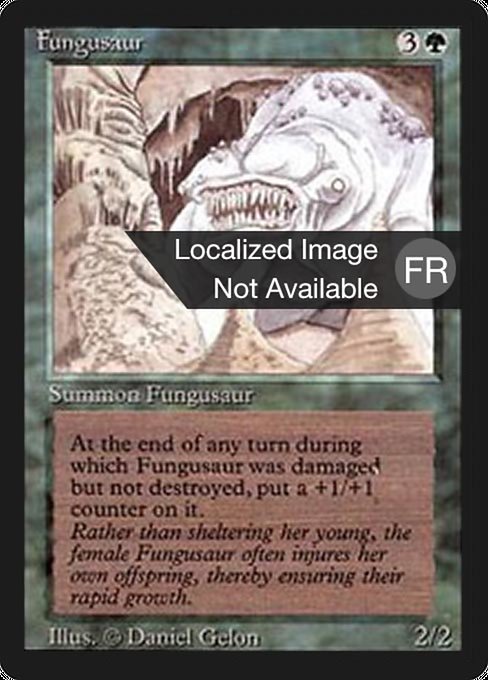 Fungusaur (197) [Foreign Black Border]