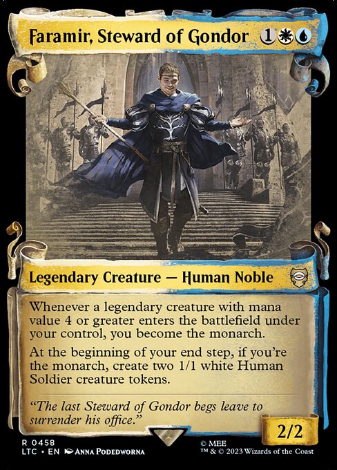 Faramir, Steward of Gondor (458) [Tales of Middle-earth Commander] [Showcase]