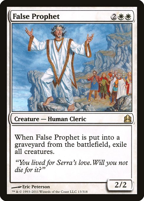 False Prophet (13) [Commander 2011]