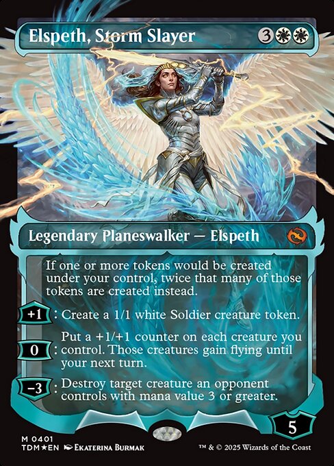 Elspeth, Storm Slayer (401) [Tarkir: Dragonstorm]