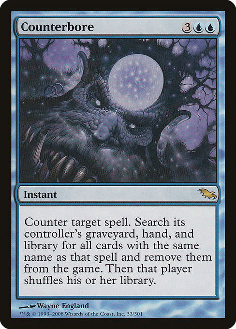 Counterbore (33) [Shadowmoor]