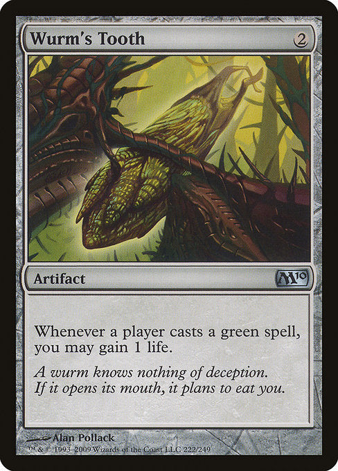 Wurm's Tooth (222) [Magic 2010]
