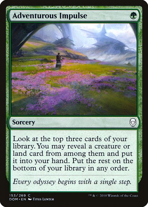 Adventurous Impulse (153) [Dominaria]
