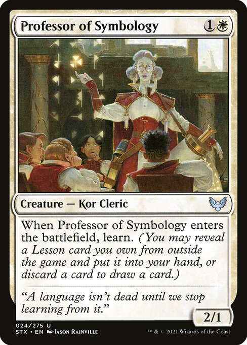Professor of Symbology (24) [Strixhaven: School of Mages]