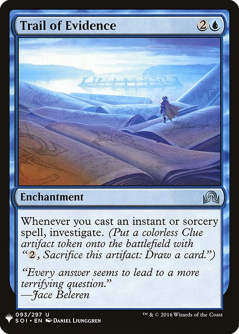 Trail of Evidence (SOI-93) [The List]