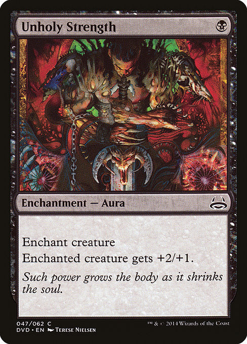 Unholy Strength (47) [Duel Decks Anthology: Divine vs. Demonic]