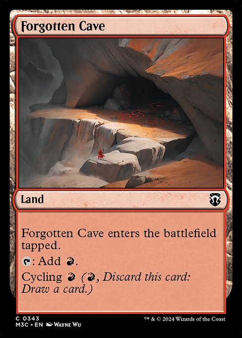 Forgotten Cave (343) [Modern Horizons 3 Commander]