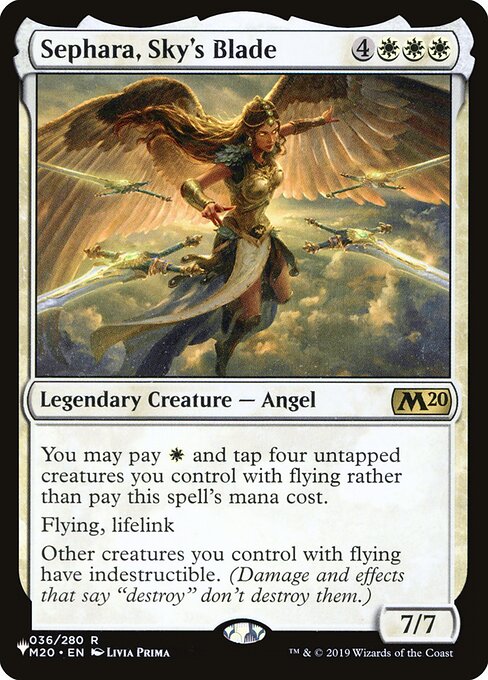 Sephara, Sky's Blade (M20-36) [The List]