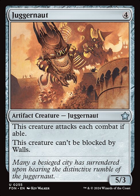Juggernaut (255) [Foundations]