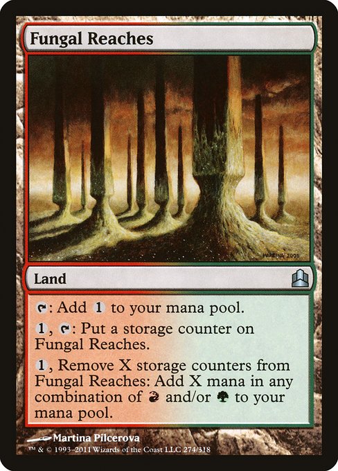Fungal Reaches (274) [Commander 2011]
