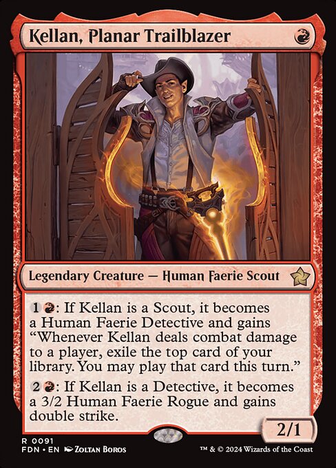 Kellan, Planar Trailblazer (91) [Foundations]