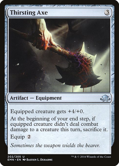 Thirsting Axe (202) [Eldritch Moon]