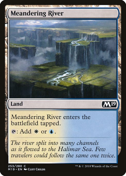 Meandering River (253) [Core Set 2019]