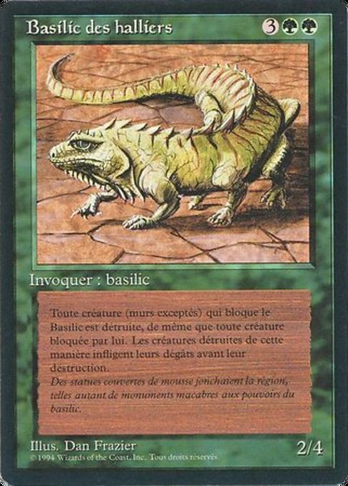Thicket Basilisk (218) [Foreign Black Border]