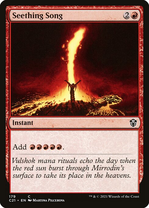 Seething Song (179) [Commander 2021]