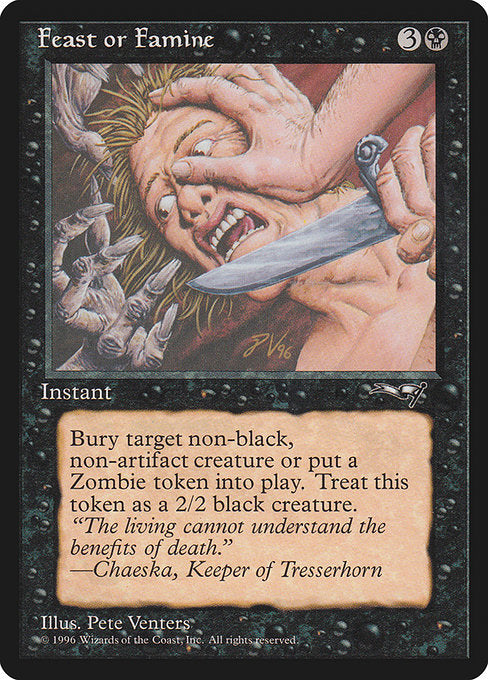 Feast or Famine (49b) [Alliances]