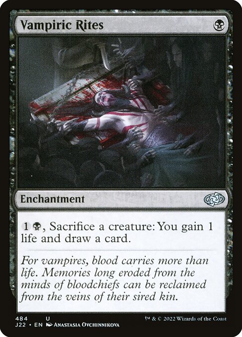 Vampiric Rites (484) [Jumpstart 2022]
