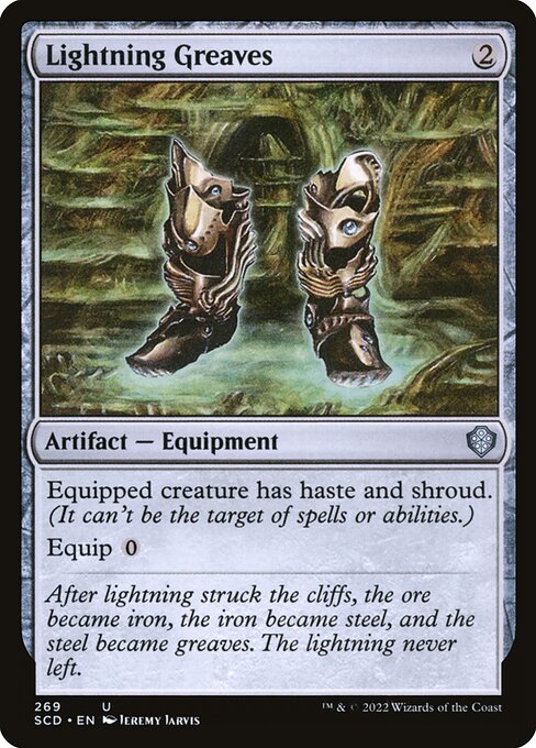 Lightning Greaves (269) [Starter Commander Decks]