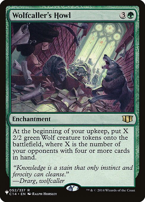 Wolfcaller's Howl (C14-52) [The List]