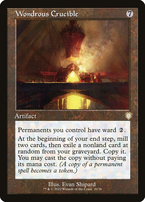 Wondrous Crucible (20) [The Brothers' War Commander]