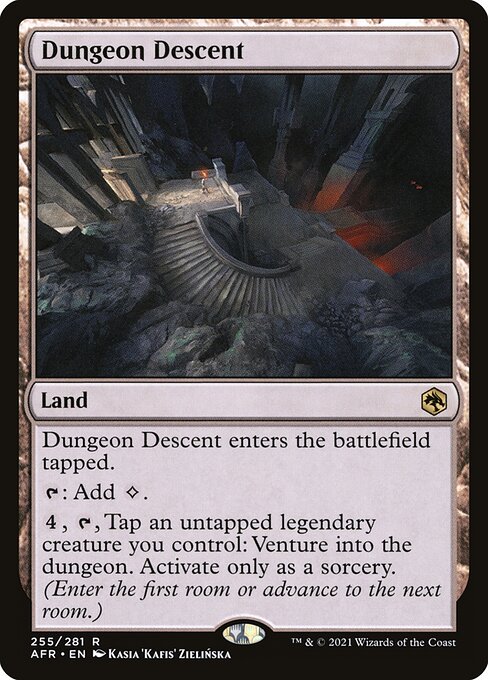 Dungeon Descent (255) [Adventures in the Forgotten Realms]