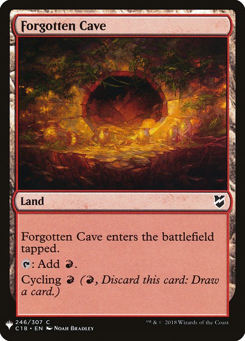 Forgotten Cave (C18-246) [The List]
