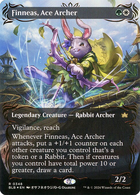 Finneas, Ace Archer (348) [Bloomburrow]