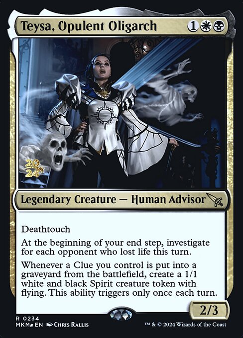 Teysa, Opulent Oligarch (234s) [Murders at Karlov Manor Promos]