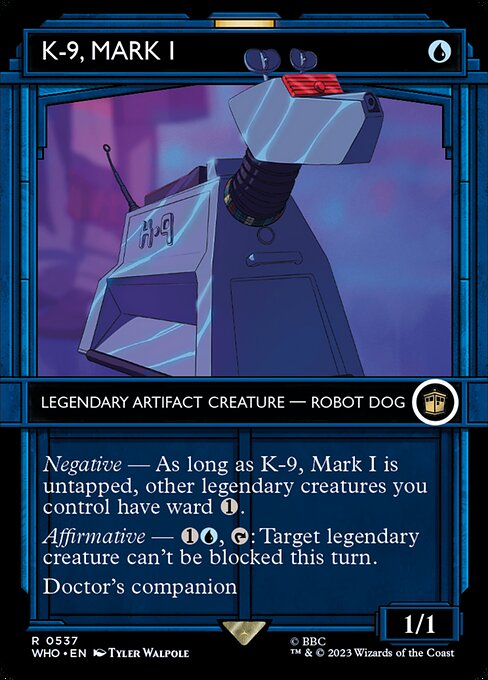 K-9, Mark I (537) [Doctor Who] [Showcase, Borderless]