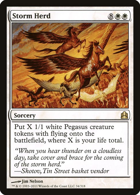 Storm Herd (34) [Commander 2011]