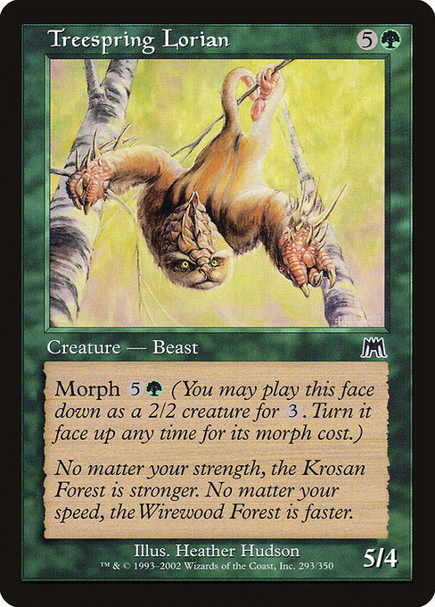 Treespring Lorian (293) [Onslaught]